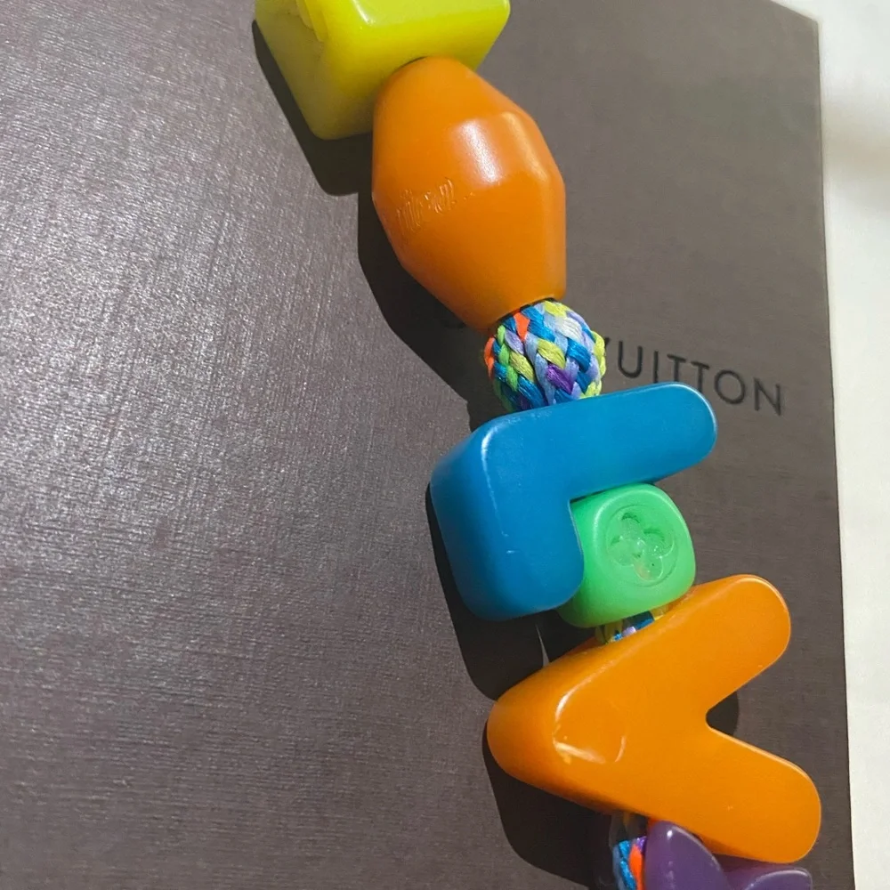 Louis Vuitton Porte Cle LV Play Keychain/Bag Charm - Picture 5 of 8